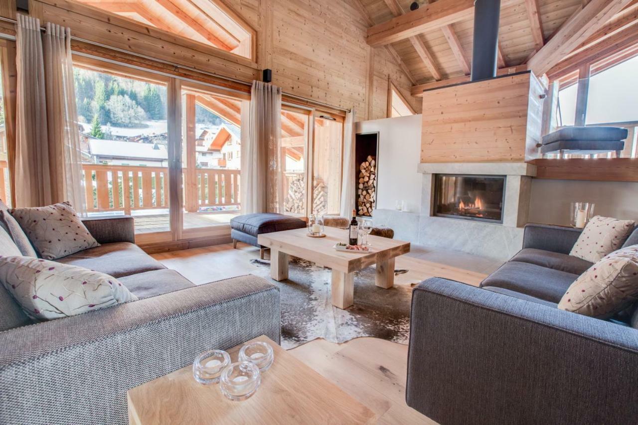 Les Roches Noires Villa Morzine Eksteriør billede