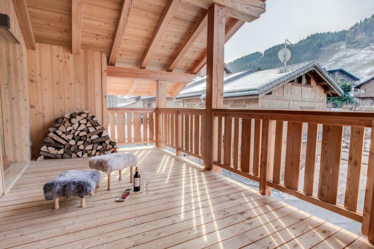 Les Roches Noires Villa Morzine Eksteriør billede
